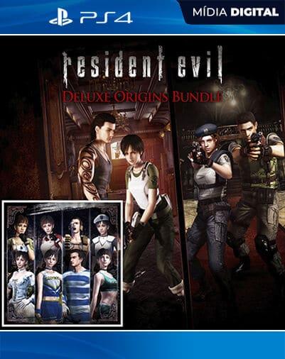Resident Evil: Deluxe Origins Bundle Ps4 Mídia Digital