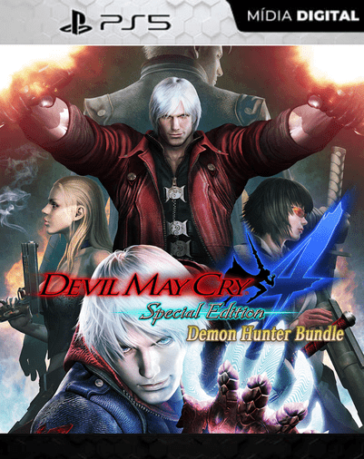 DMC4SE Demon Hunter Bundle Ps5 Mídia Digital