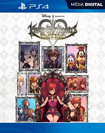 KINGDOM HEARTS Melody of Memory PS4 Mídia Digital