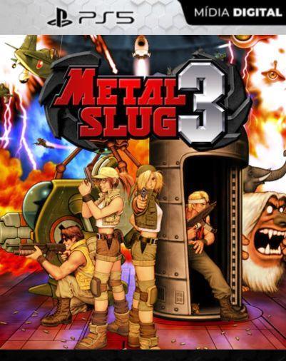METAL SLUG 3 PS5 Mídia Digital