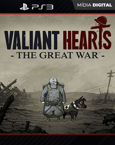Valiant Hearts: The Great War Playstation 3 Mídia Digital