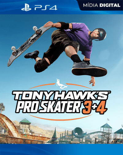 Tony Hawk’s Pro Skater 3 + 4 Cross-Gen Ps4 Mídia Digital