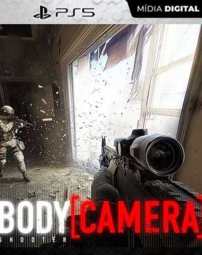 BODYCAMERA SHOOTER PS5 Mídia Digital (Versão de ps4)