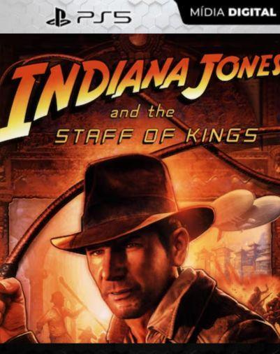 Indiana Jones and the Staff of Kings PS5 Mídia Digital