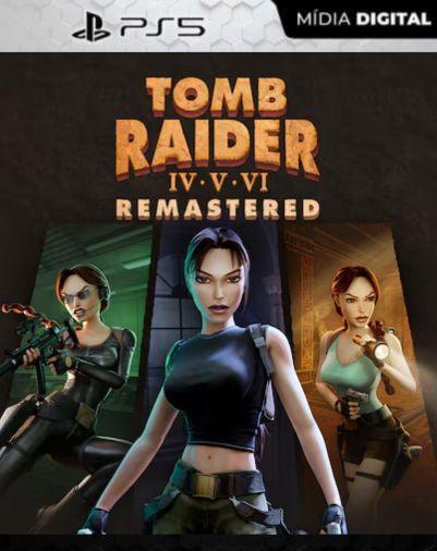 Tomb Raider IV-VI Remastered PS5 Mídia Digital
