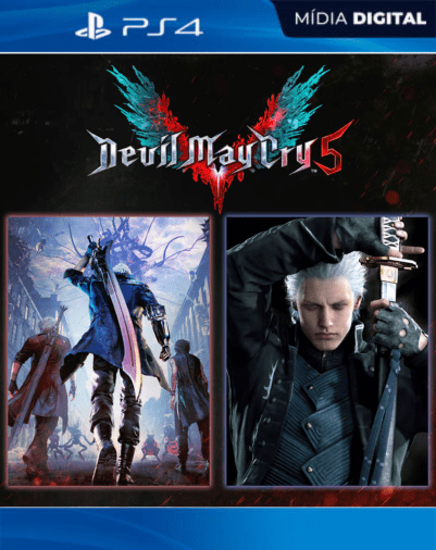 Devil May Cry 5 + Vergil Ps4 Midia Digital