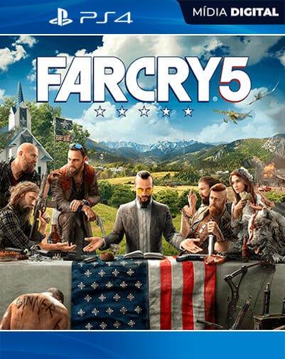 Far Cry 5 PS4 Mídia Digital