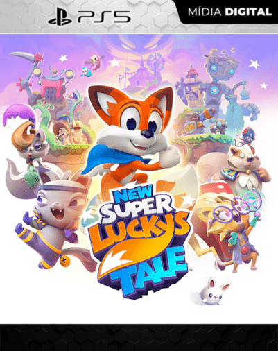 New Super Lucky’s Tale Ps5 Psn Mídia Digital