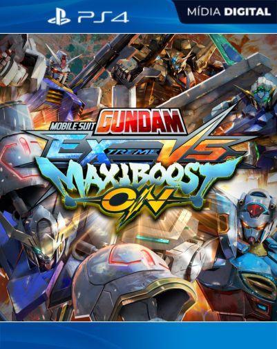 MOBILE SUIT GUNDAM EXTREME VS MAXIBOOST ON PS4 Mídia Digital