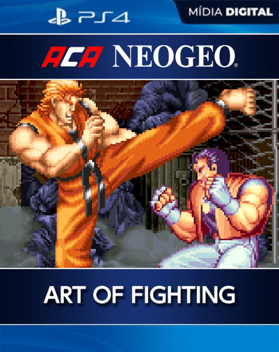 ACA NEOGEO ART OF FIGHTING PS4 Mídia Digital