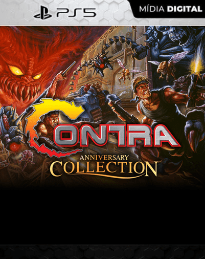 Contra Anniversary Collection PS5 Mídia Digital