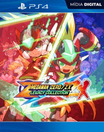 Mega Man Zero/ZX Legacy Collection PS4 Mídia Digital