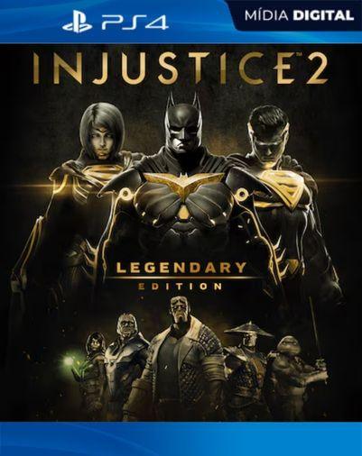 Injustice 2 – Legendary Edition PS4 Mídia Digital