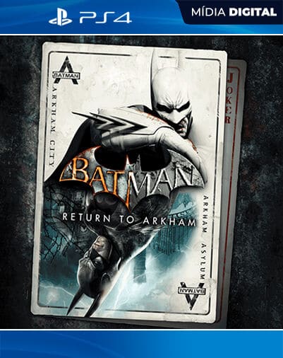 Batman: Return to Arkham PS4 Mídia Digital
