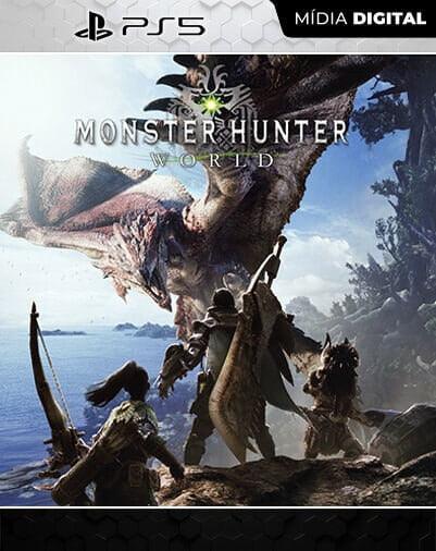MONSTER HUNTER: WORLD PS5 Mídia Digital