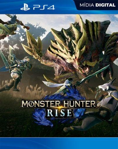 Monster Hunter Rise PS4 Mídia Digital