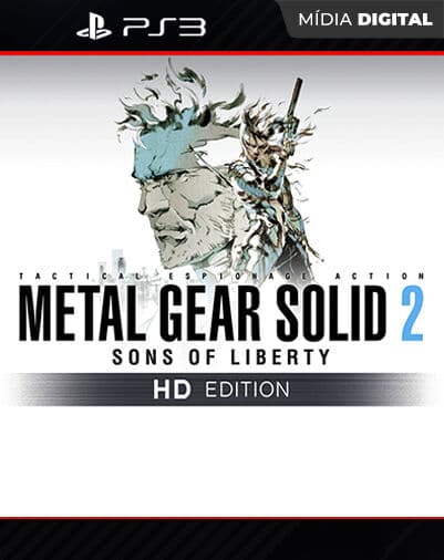 Metal Gear Solid 2: Sons of Liberty – HD Edition Playstation 3 Mídia Digital