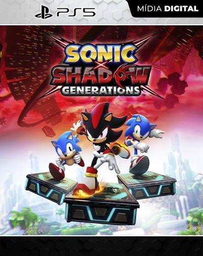 Sonic x Shadow Generations PS5 – PsN Mídia Digital