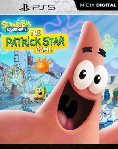 Bob Esponja: O Jogo do Patrick Estrela PS5 Mídia Digital