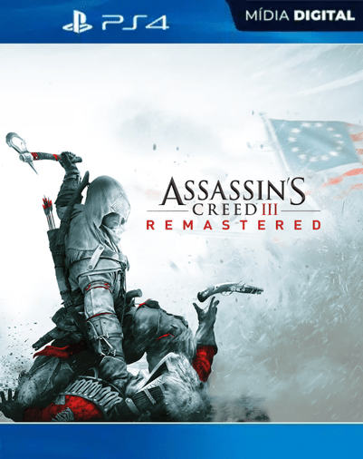 Assassin’s Creed III Remastered PS4 Mídia Digital