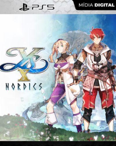 Ys X: Nordics PS5 Mídia Digital