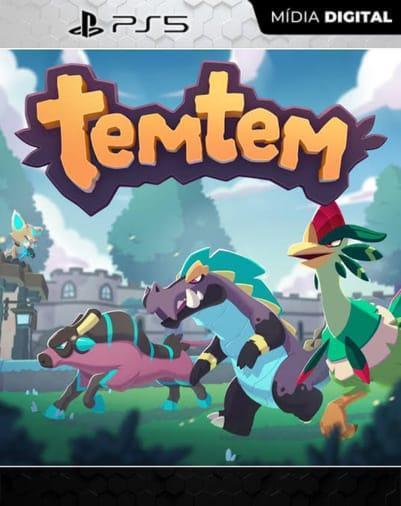 Temtem PS5 PSN Mídia Digital