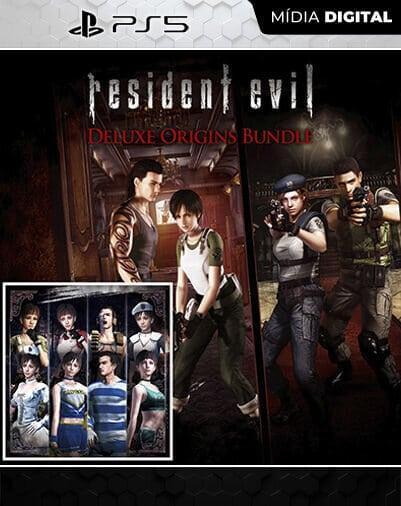 Resident Evil: Deluxe Origins Bundle PS5 Mídia Digital
