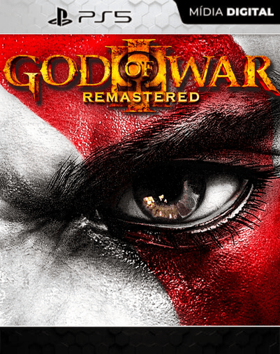 God of War III Remastered PS5 Mídia Digital