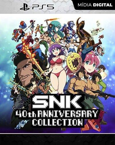 SNK 40th ANNIVERSARY COLLECTION PS5 Mídia Digital