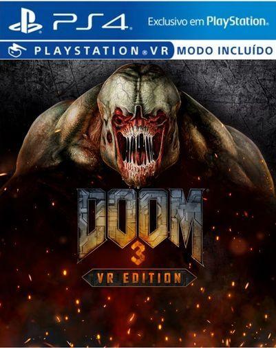 Doom 3 VR Edition PS4 PlayStation®VR Mídia Digital