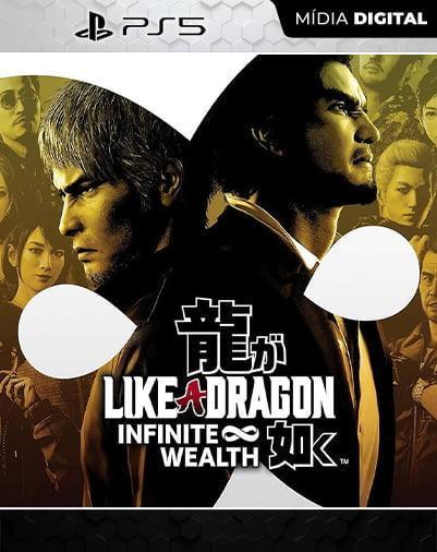 Like a Dragon Infinite Wealth Ps5 – PsN Mídia Digital