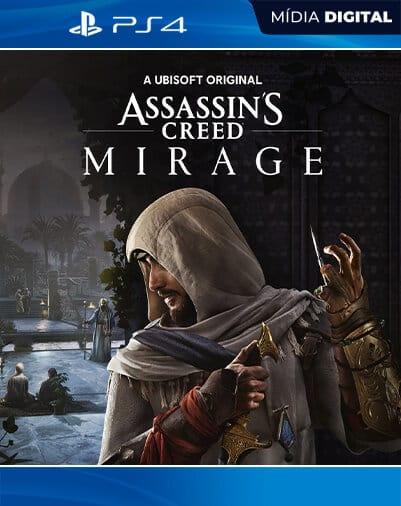 Assassin’s Creed Mirage Ps4 Mídia Digital
