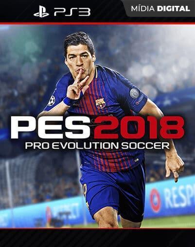 PES 2018 – Pro Evolution Soccer Portugues PT  Ps3 Mídia Digital
