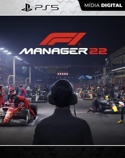 F1 Manager 2022 PS5 PsN Mídia Digital
