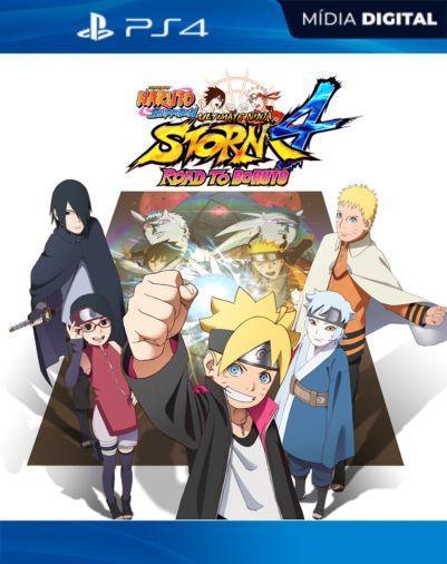 Naruto Shippuden Ultimate Ninja Storm 4 Road To Boruto PS4 Mídia Digital