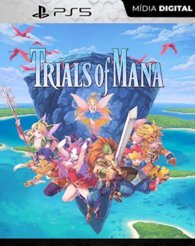Trials of Mana PS5 Mídia Digital
