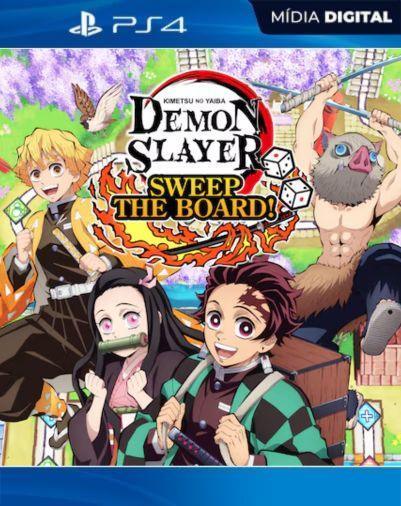 Demon Slayer -Kimetsu no Yaiba- Sweep the Board! PS4 Mídia Digital