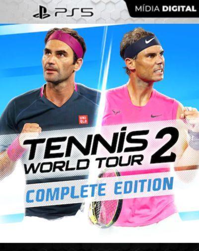 Tennis World Tour 2 PS5 Mídia Digital