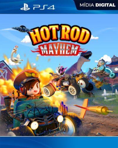 Hot Rod Mayhem PS4 Mídia Digital