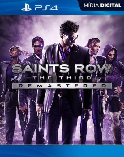 Saints Row: The Third Remastered PS4 Mídia Digital