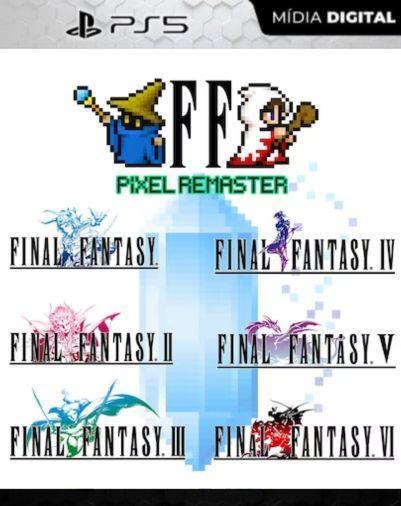 FINAL FANTASY I–VI Bundle PS5 Mídia Digital