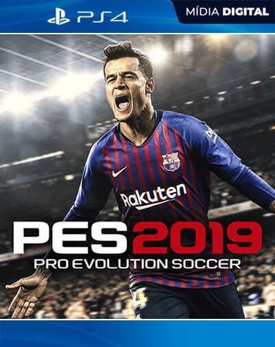 PES Pro Evolution Soccer 2019 PS4 Mídia Digital