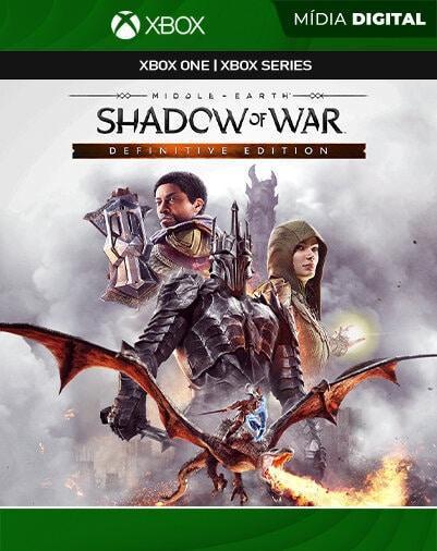 Terra-Média: Sombras da Guerra Edição Definitiva – Xbox One / XS – Mídia Digital