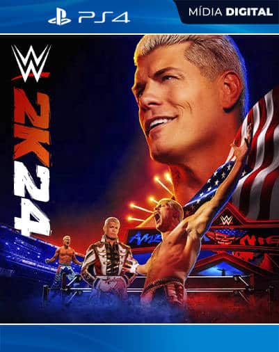 WWE 2K24 PS4 Mídia Digital