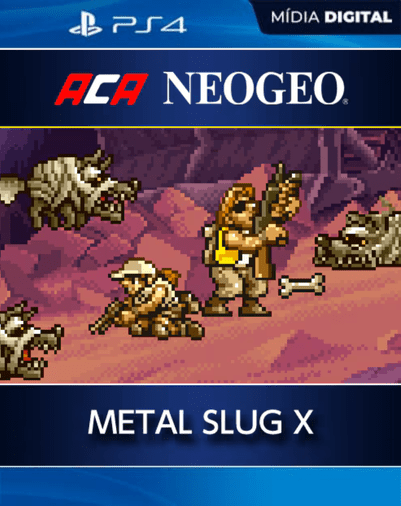 ACA NEOGEO METAL SLUG X PS4 Mídia Digital