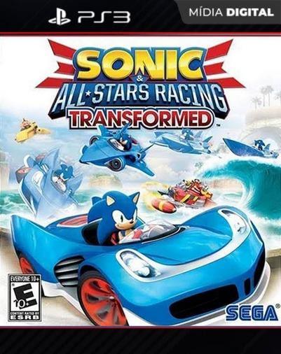 Sonic & All-Stars Racing Transformed Playstation 3 Mídia Digital