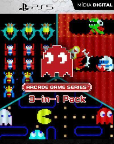 ARCADE GAME SERIES 3-in-1 Pack PS5 Mídia Digital