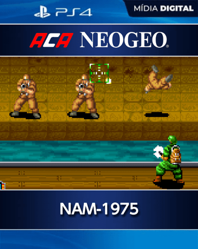 ACA NEOGEO NAM-1975 PS4 Mídia Digital
