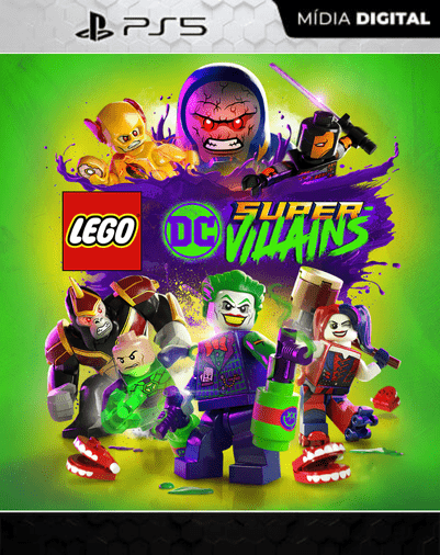 LEGO DC SUPER VILLAINS PS5 Mídia Digital