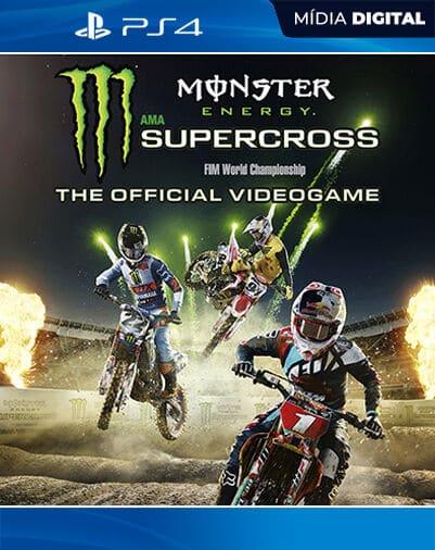 Monster Energy Supercross – The Official Videogame Ps4 Mídia Digital